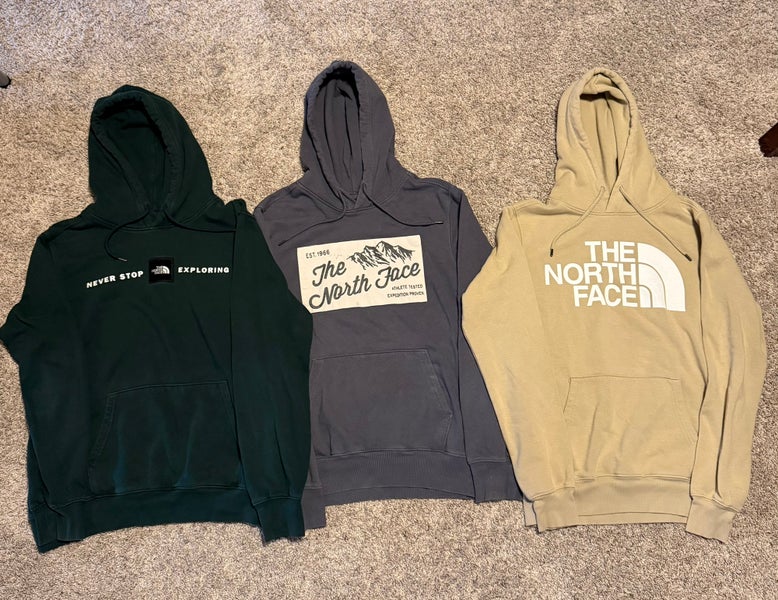 3 North Face Hoodies Bundle Size Small