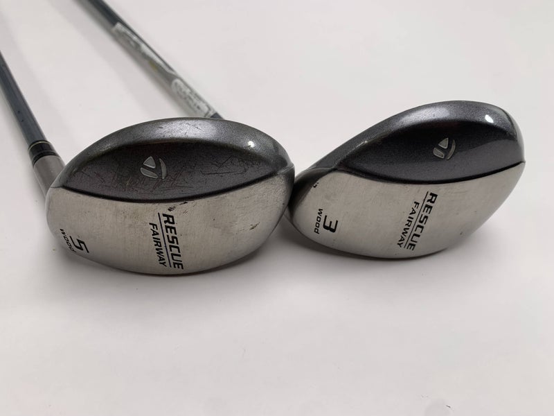 TaylorMade Rescue Fairway 3 & 5 Fairway Wood Set 15* 18* MAS2 55g Ladies RH