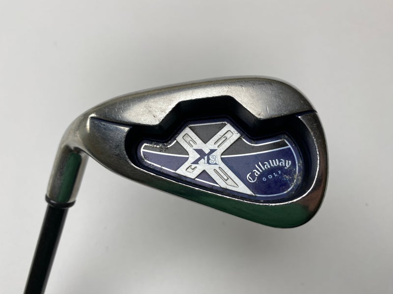 Callaway X-18 Single 6 Iron System CW75 Regular Graphite Mens LH Midsize Grip