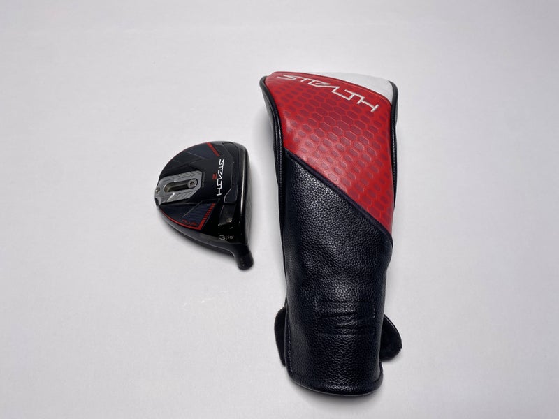TaylorMade Stealth 2 Plus 3 Fairway Wood 15* HEAD ONLY Mens RH HC