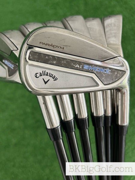 Callaway Paradym Ai Smoke Iron Set 4-P / Tensei Blue 75 Stiff Graphite +1/2