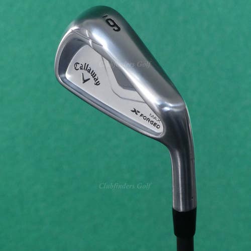 Callaway X Forged Max Single 6 Iron Project X Cypher Sixty 6.0-S Graphite Stiff
