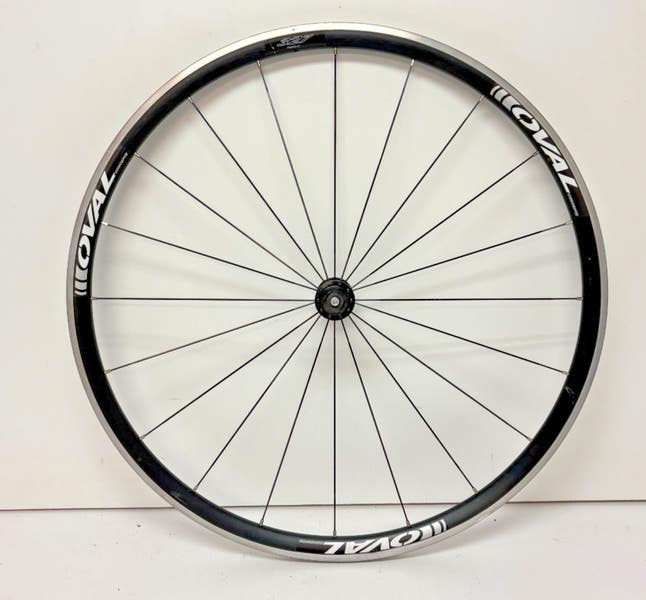 Oval Concepts 327 20-Spoke Black Aluminum 622x19/700C Road Bike