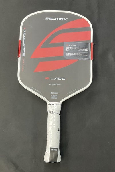 Selkirk Labs Boomstik Widebody Pickleball Paddle With Leather Case