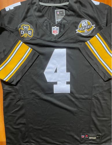 Pittsburgh Steelers DK Metcalf Jersey Large FAST SHIPPING