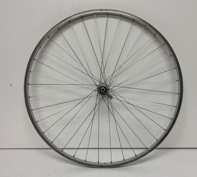 Vintage Araya PX-45 36-Spoke Silver Aluminum 700C Front Wheel Exage RM50 Hub
