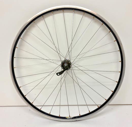 Mavic 32-Spoke Black Aluminum 26" QR Front Wheel Shimano Deore HB-M510 Hub