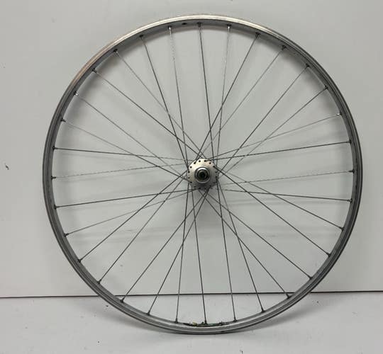 Mavic 32-Spoke Silver Aluminum Bolt-On 700C Front Wheel Surly Hub Fast Shipping