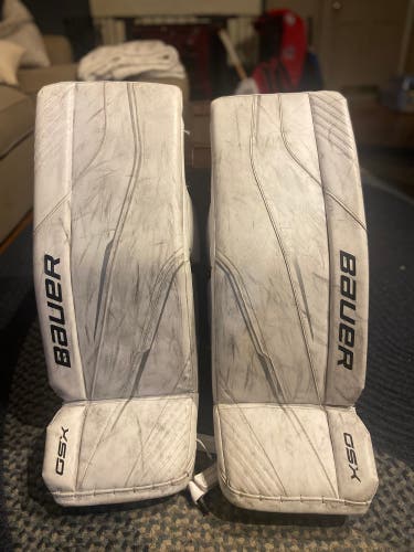 2023 Bauer  (Used) GSX Goalie Leg Pads