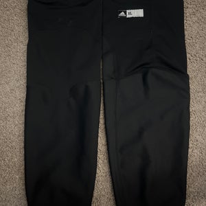 Black Senior XL Adidas Socks Pro Stock (Used)