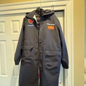 Diel Black Adult Unisex Ski warmup jacket Small (new)