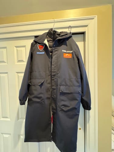 Diel Black Adult Unisex Ski warmup jacket Small (new)