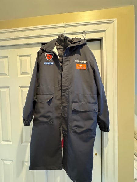 Diel Black Adult Unisex Ski warmup jacket Small (new)