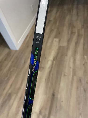 Intermediate Sher-Wood Code Encrypt Pro Left Hand Hockey Stick PP92 (Used)