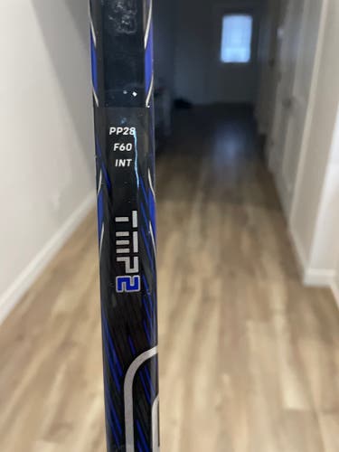 Intermediate Sher-Wood CODE Tmp2 Left Hand Hockey Stick PP28 (Used)