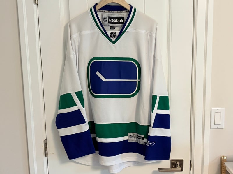 Authentic Reebok Vancouver Canucks 40th Anniversary Jersey Size Large
