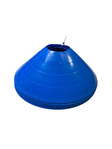 Used USA LARGE BLUE CONES Soccer Training Aids 11706-S000365481