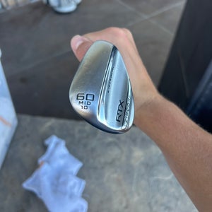 Men's 2020 Cleveland RTX Zipcore Right Handed Wedge Stiff Flex 60 Degree Steel Shaft (Used)