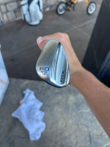 Men's 2020 Cleveland RTX Zipcore Right Handed Wedge Stiff Flex 60 Degree Steel Shaft (Used)
