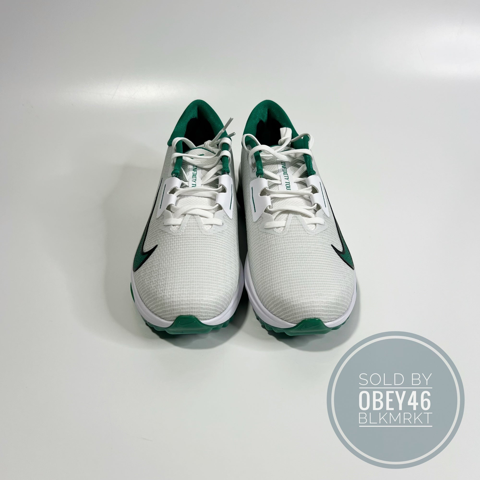 Nike Air Zoom Infinity Tour 2 Golf Shoes Photon Dust/Green  display picture 2