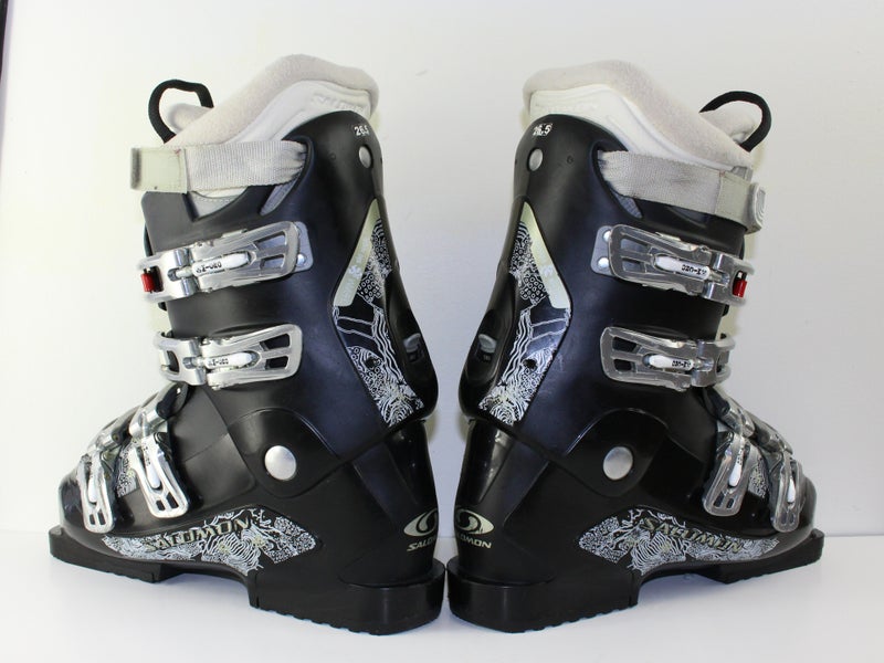 Women's Salomon Halo Charm Downhill Ski Boots (Used) Mondo 26 / 307 MM