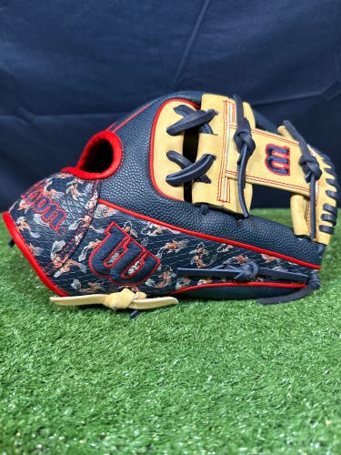 2025 Wilson A2000 1786 Animal Series LE Ozzie Albies Koi 11.5" RH Infield Baseball Glove (New)