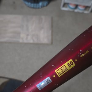 2020 DeMarini The Goods One Piece Alloy BBCOR Certified Bat (-3) 29 oz 32" (Used)