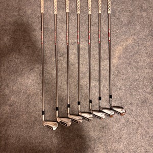 Men's 2024 Callaway Apex Pro Right Handed Iron Set Regular Flex (8 Clubs) #4 - #9, PW, GW Steel Shaf