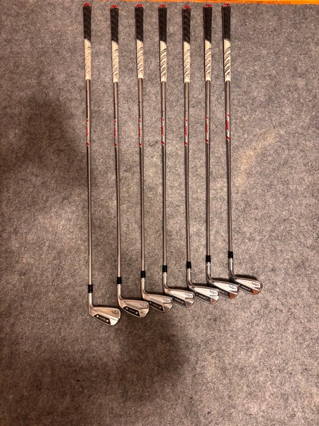 Men's 2024 Callaway Apex Pro Right Handed Iron Set Regular Flex (8 Clubs) #4 - #9, PW, GW Steel Shaf