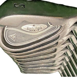 Tech Power Black Shark MX-7 Iron Set 3-PW,SW RH Men's Regular Graphite 5i 38"