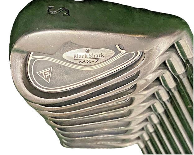Tech Power Black Shark MX-7 Iron Set 3-PW,SW RH Men's Regular Graphite 5i 38"