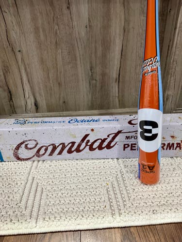 (New) 2026 Combat MFG Spec A1 Alloy, BBCOR Certified, 32" 29oz, (Drop -3) - Blue Racer