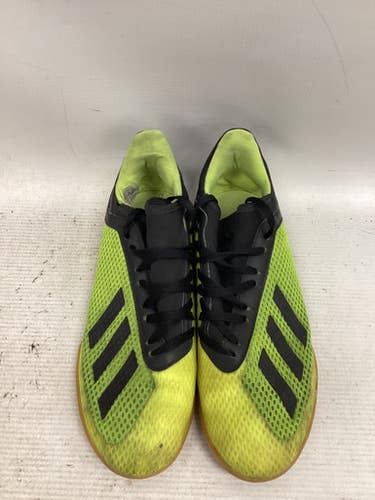 Used Adidas Soccer Indoor Shoes Yellow Junior 04.5 11851-S000039174