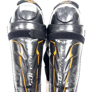 Used Bauer ONE.4 Junior Shin Guards Black 11" 11860-S000299680