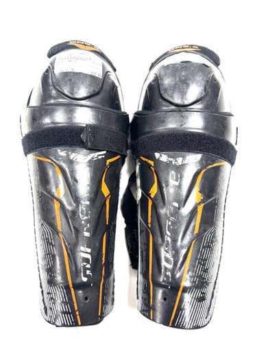 Used Bauer ONE.4 Junior Shin Guards Black 11" 11860-S000299680