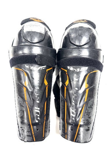 Used Bauer ONE.4 Junior Shin Guards Black 11" 11860-S000299680