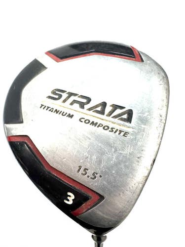 Used Strata TITANIUM COMPOSITE Mens Fairway Wood RH 3 Wood 11860-S000299678