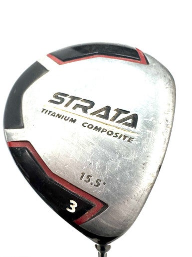 Used Strata TITANIUM COMPOSITE Mens Fairway Wood RH 3 Wood 11860-S000299678