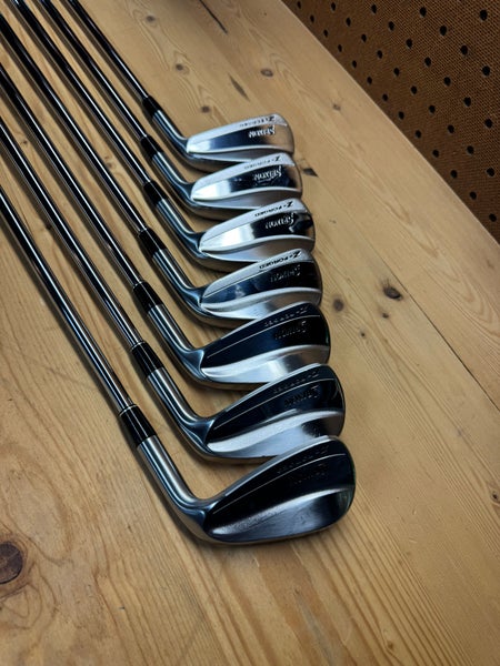 Men's Srixon Z-Forged Right Handed Iron Set Stiff Flex Steel Shaft (Used)