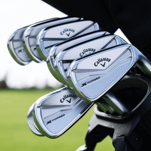 2025 Callaway X Forged 4-PW with Dynamic Gold Mid 115 Stiff Flex Steel RH