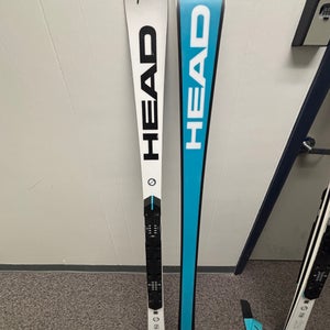 Men's 2024 165 cm HEAD All Mountain World Cup Rebels i.SL RD Skis With Bindings (Used)
