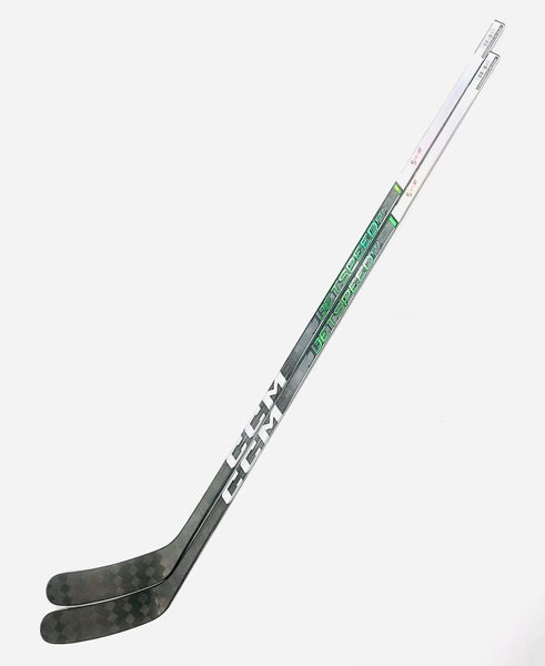 New 2 pack CCM Ribcor Trigger 8 Pro (green Jetspeed FT6 Pro) Pro Stock - RH, P90M, 85 Flex