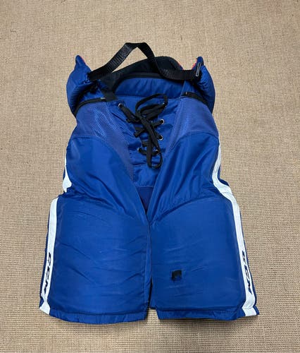 CCM HP45X Pro Stock Toronto Maple Leafs Hockey Pants Nick Robertson SR Small
