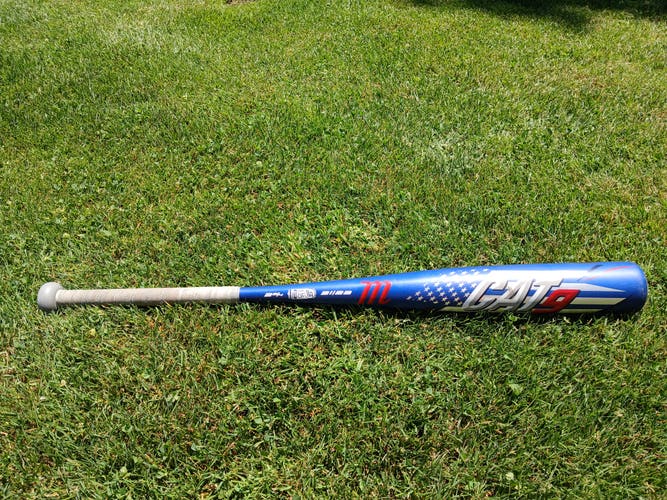 2022 Marucci CAT9 Pastime Alloy Bat USSSA Certified (-8) 23 oz 31" (Used)