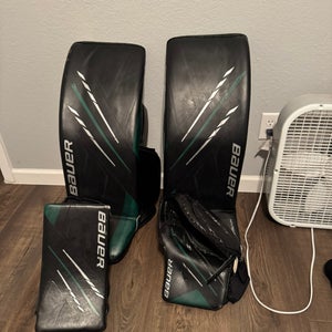 34" Bauer Hyperlite Regular Goalie Full Set Pro Stock (Used)