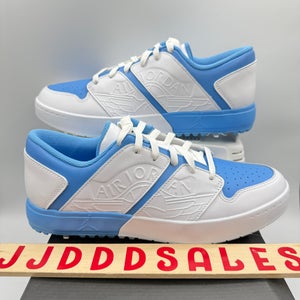 Nike Air Jordan NU Retro 1 Low G Golf UNC White-Univ Blue FZ4153-101 Men’s Sz 9.5

New With Box