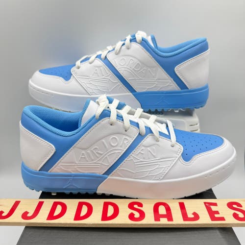 Nike Air Jordan NU Retro 1 Low G Golf UNC White-Univ Blue FZ4153-101 Men’s Sz 9.5

New With Box