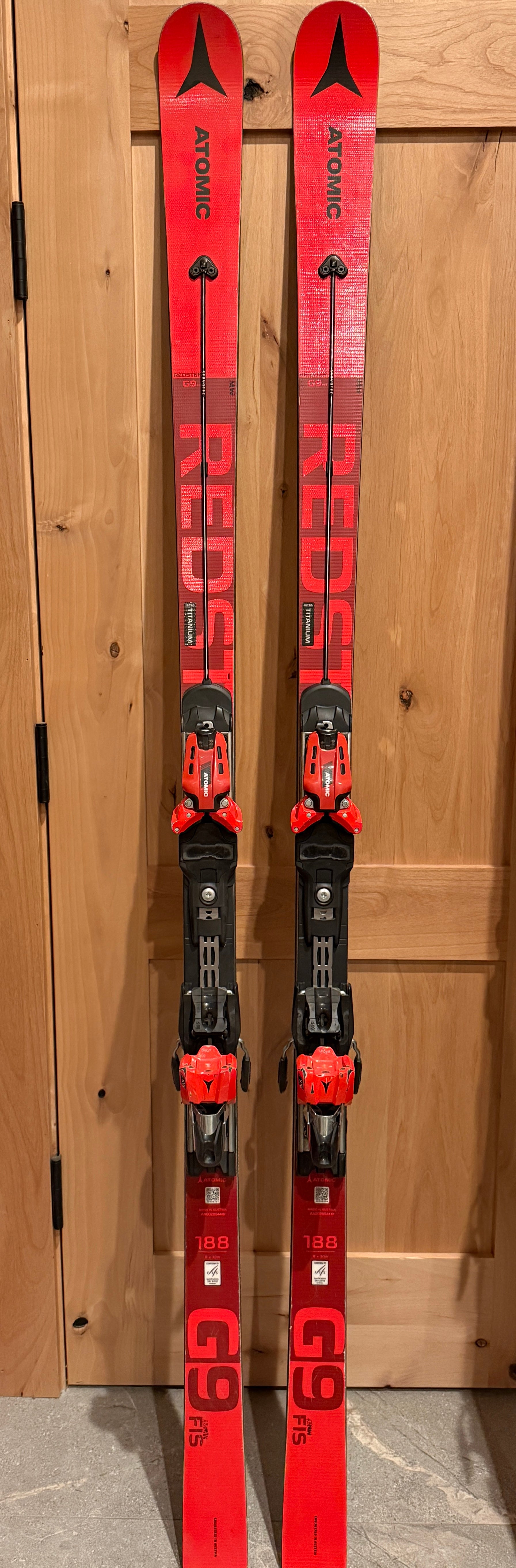G9 Redster Atomic 0 Revoshock | Skis 183cm RS 1 RVSK Ski cm FIS