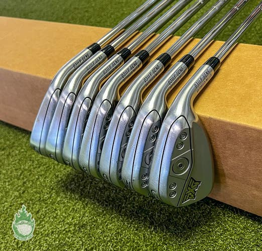 RH PXG 0311P Forged Gen 6 Double Chrome Irons 5-PW/GW 120g Stiff Steel Golf Set