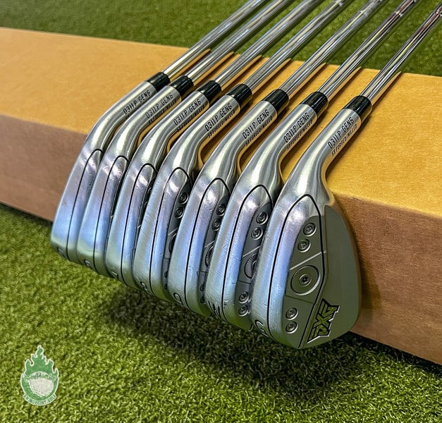 RH PXG 0311P Forged Gen 6 Double Chrome Irons 5-PW/GW 120g Stiff Steel Golf Set